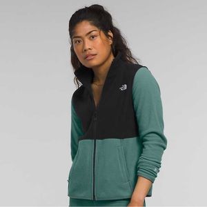 The North Face Women’s Fleece Full Zip Jacket size Large in the color Dark Sage